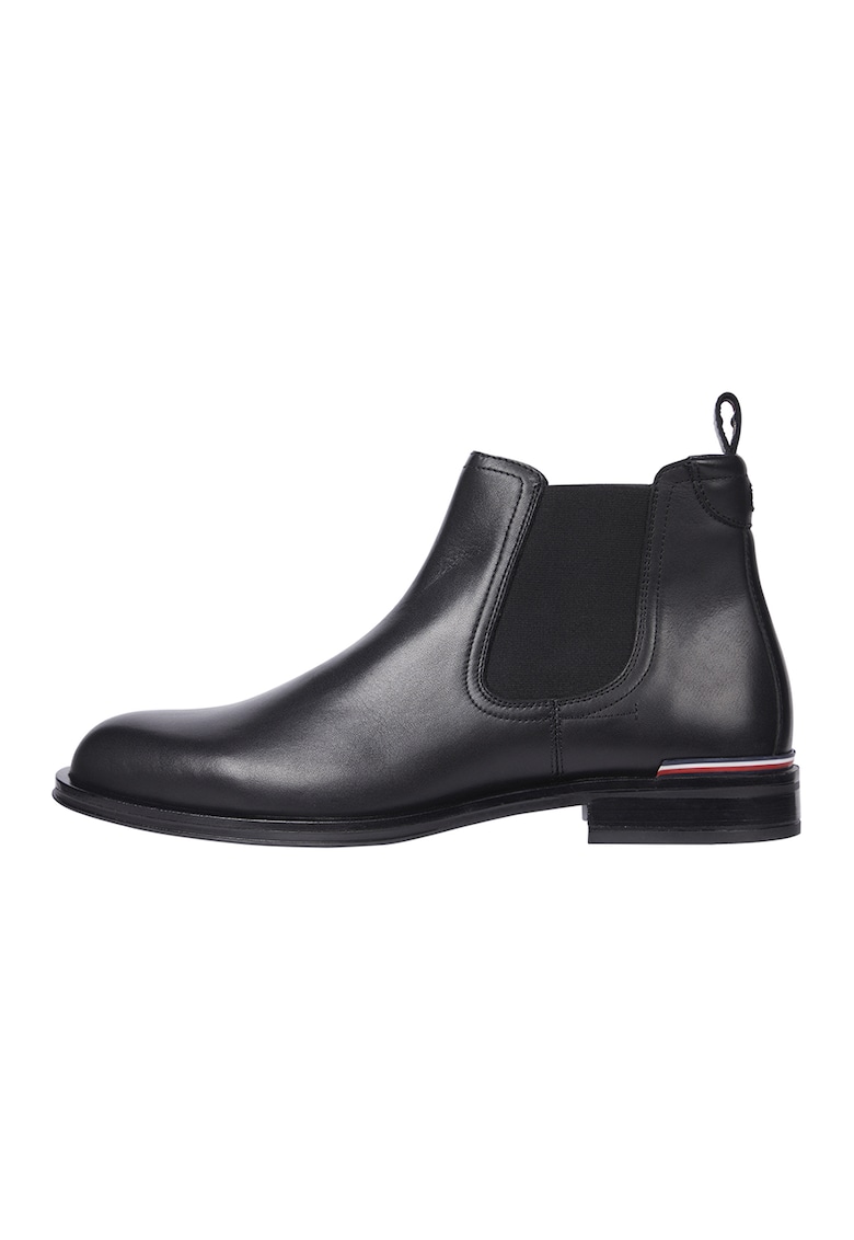 Кожени боти Chelsea Tommy Hilfiger