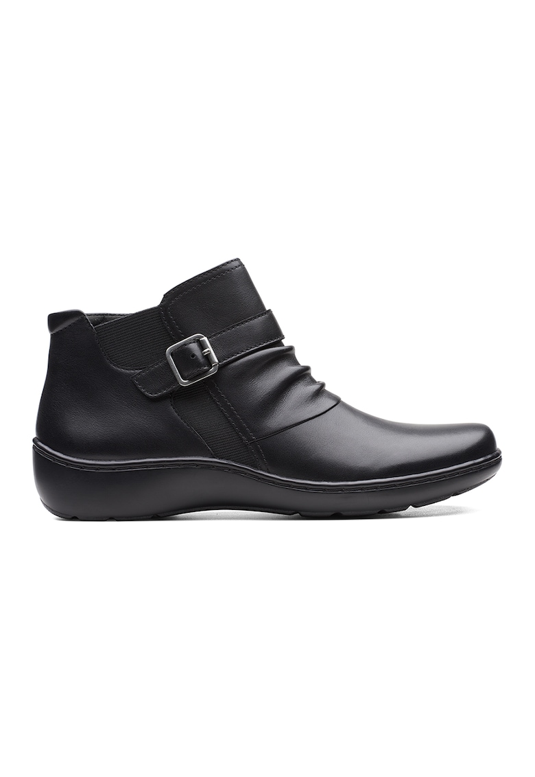 Кожени боти с цип Clarks