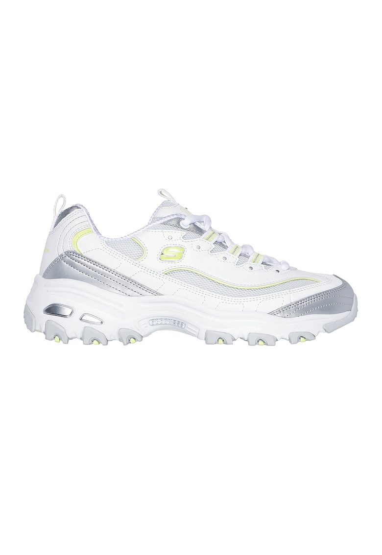 Кожени спортни обувки D'Lites с мрежа Skechers