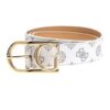Колан Dorys от еко кожа с монограм GUESS