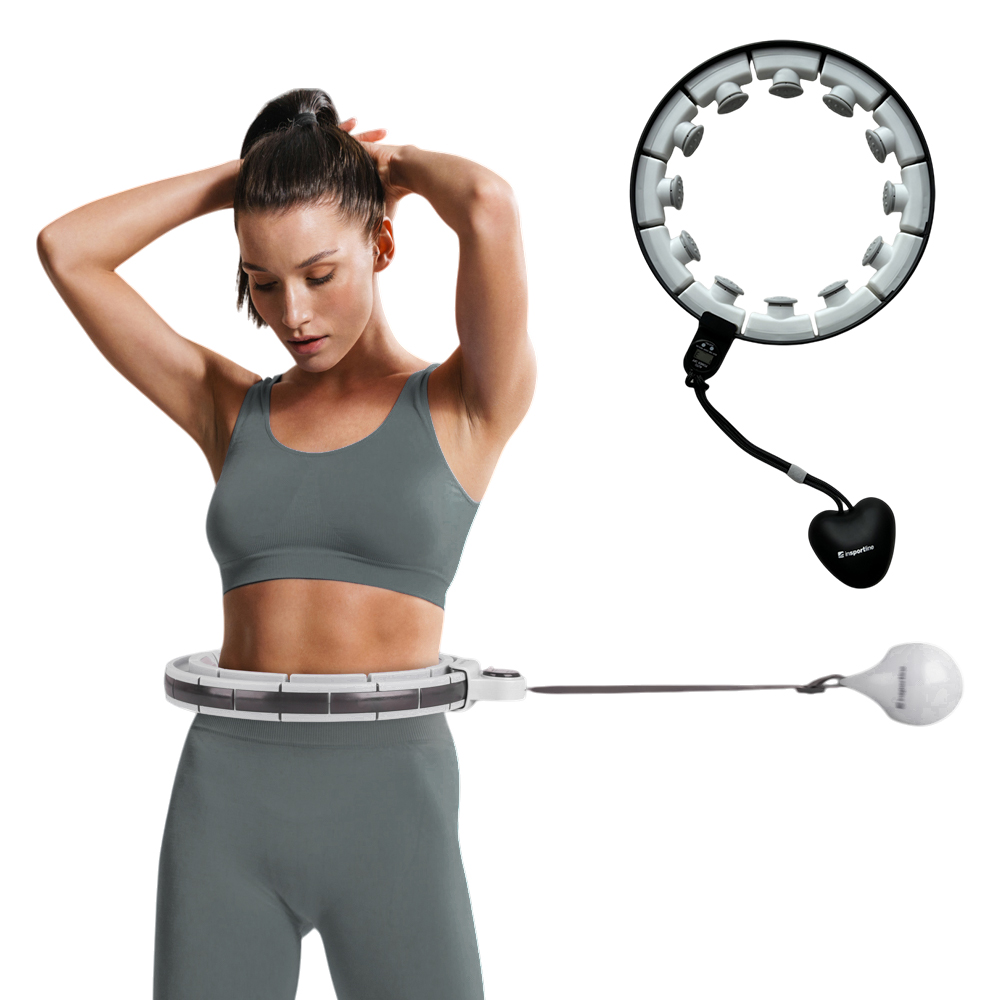 Масажен обръч inSPORTline Weight Hoop Feel 69-108 см на ниска цена