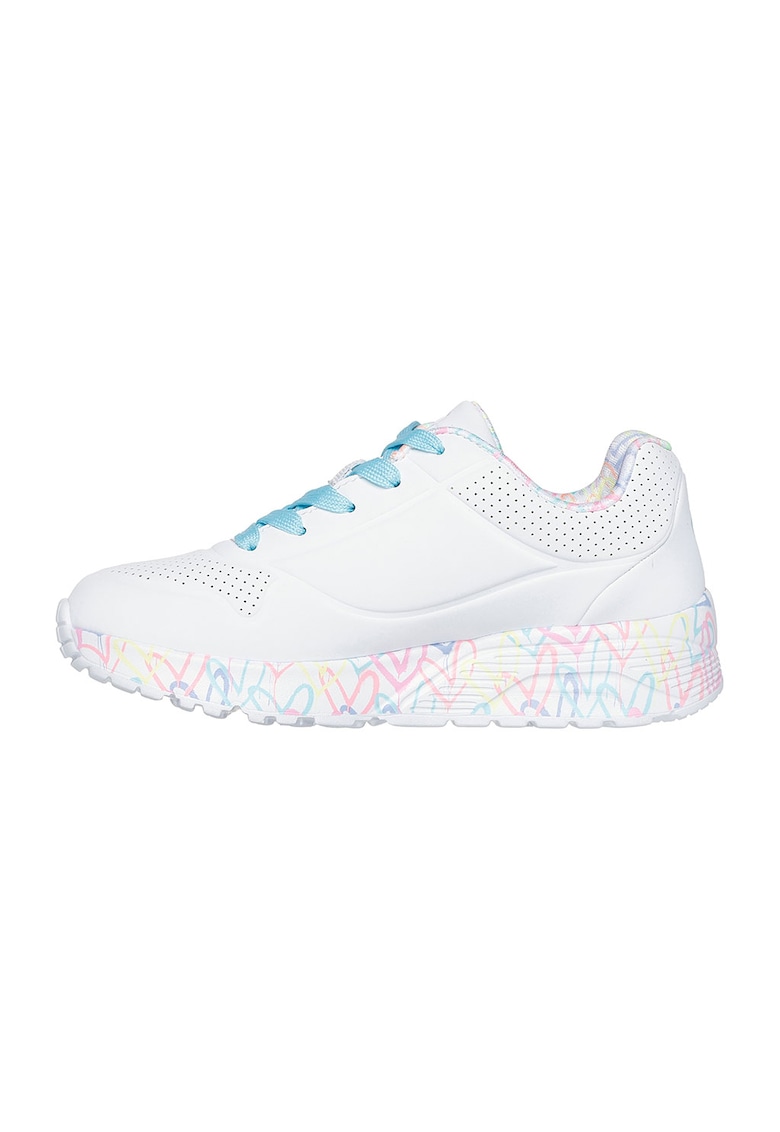 Спортни обувки Uno Lite - Lovely Luv от еко кожа Skechers