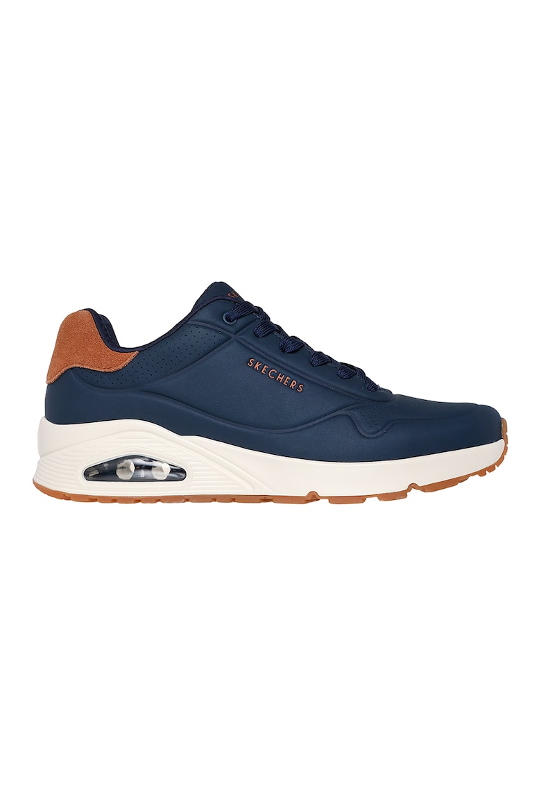 Спортни обувки Uno-Suited On Air с велур Skechers