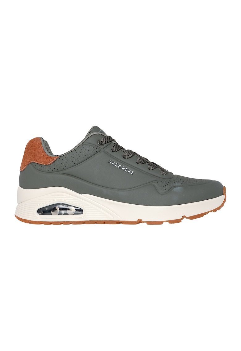 Спортни обувки Uno-Suited On Air с велур Skechers