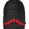 Унисекс десенирана раница Black Puffer Sprayground
