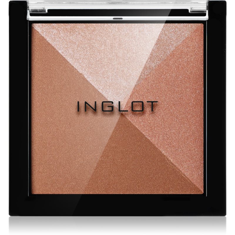 Inglot Multicolour System Highlighting & Bronzing Powder озаряваща и бронзираща палитра цвят 11 8