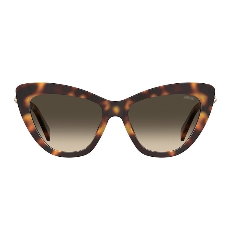Moschino Слънчеви очила Cat-Eye с принт