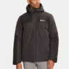 Jack Wolfskin Outdoor яке Jasper Ins A61872 Черен Regular Fit за Мъже цена