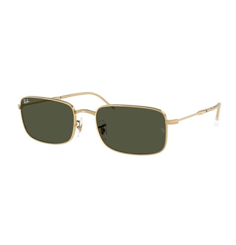Ray-Ban Унисекс правоъгълни слънчеви очила с лого