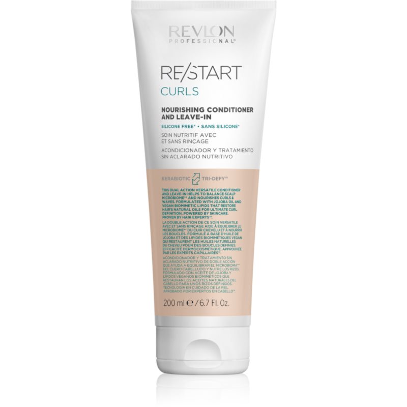 Revlon Professional Re/Start Curls Текстуриращ балсам за чуплива и къдрава коса 200 мл.