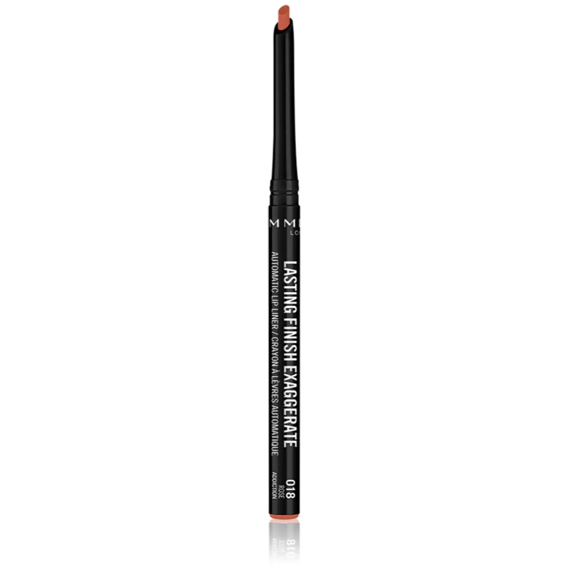 Rimmel Lasting Finish Exaggerate автоматичен молив за устни цвят 018 Rose Addiction 0