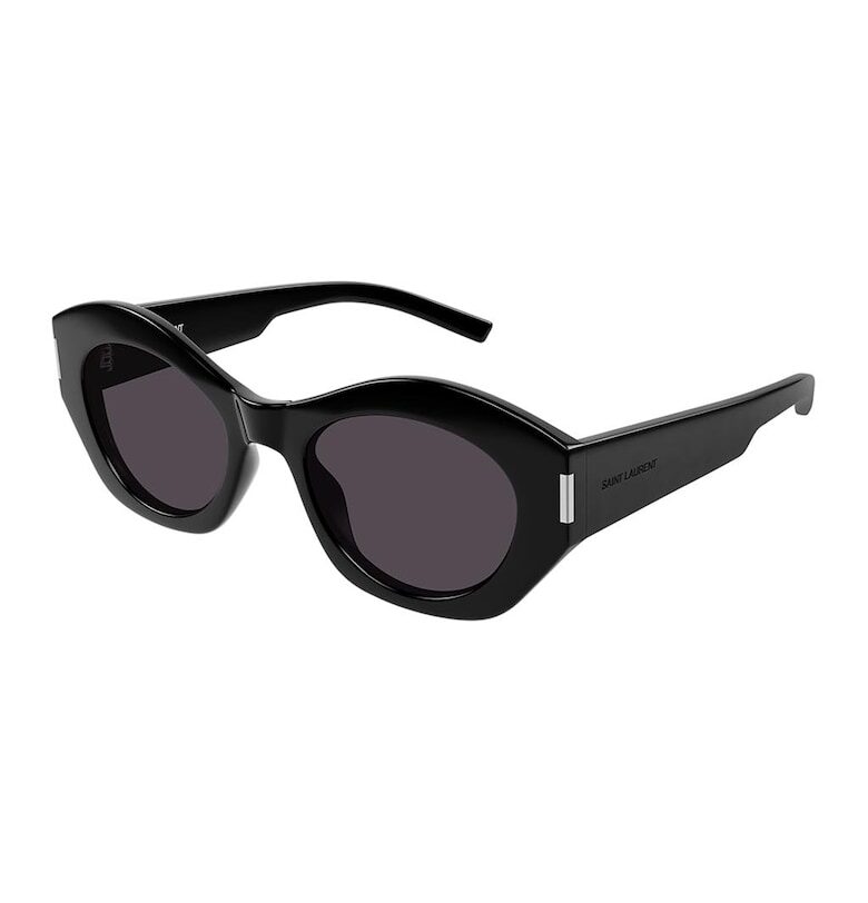 Saint Laurent Слънчеви очила Cat Eye с плътни стъкла