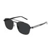 Унисекс слънчеви очила Aviator с метална рамка Saint Laurent