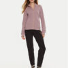 EA7 Emporio Armani Анцуг 6DTV53 TJVHZ 23BC Виолетов Slim Fit за Жени цена