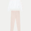 Guess Анцуг J4YG01 KA6R4 Бял Regular Fit за Момичета цена