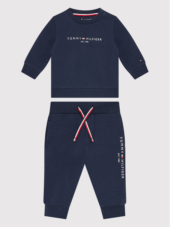 Tommy Hilfiger Анцуг Baby Essential KN0KN01485 Тъмносин Regular Fit за Момчета цена