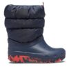 Crocs Апрески Crocs Classic Neo Puff Boot T 207683 Тъмносин за Момчета цена