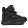Tommy Hilfiger Апрески Fur Boot T1X5-33710-1492 S Черен за Момчета цена