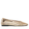 Tommy Hilfiger Балеринки Soft Metal Lthr Ballerina No Bow FW0FW08601 Златист цвят на ниска цена