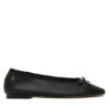 Tommy Hilfiger Балеринки Soft Leather FW0FW08355 Черен за Жени цена