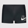 Nike Бански Logo NESSA547 Черен цвят на ниска цена