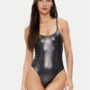 Calvin Klein Swimwear Бански костюм KW0KW02255 Черен за Жени цена