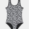 Marc Jacobs Бански костюм W60056 S Черен за Момичета цена