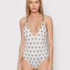Pinko Бански костюм Bicciolano 20221 BLK01 1G17FV Y7YA Бежов за Жени цена