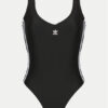 adidas Бански костюм adicolor 3-Stripes JG5775 Черен за Жени цена