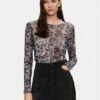 Brave Soul Блуза LLT-225BABY Сив Slim Fit за Жени цена