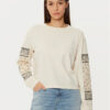 Champion Блуза 117450 Бежов Loose Fit за Жени цена