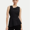 DKNY Блуза P4JA1Z31 Черен Regular Fit за Жени цена