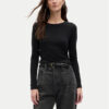 Gap Блуза 540609-03 Черен Slim Fit за Жени цена