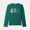Gap Блуза 490575-00 Зелен Regular Fit за Момчета цена