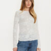Gina Tricot Блуза 89120 Бял Slim Fit за Жени цена