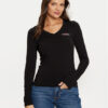 Guess Jeans Блуза W4YI21 J1314 Черен Slim Fit за Жени цена