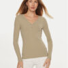 Guess Блуза Kyla W4BP51 KBCO2 Бежов Regular Fit за Жени цена