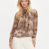 Guess Блуза Brigitte W4YH6B WEE20 Кафяв Regular Fit за Жени цена