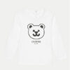 Guess Блуза I4YI01K 8HM4 Бял Regular Fit за Момчета цена