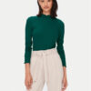 JDY Блуза Fransiska 15228065 Зелен Slim Fit за Жени цена