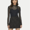 JDY Блуза Vivy 15301743 Черен Slim Fit за Жени цена