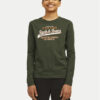 Jack&Jones Junior Блуза Logo 12258880 Зелен Regular Fit за Момчета цена