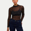 Kaffe Блуза Johanne 10507815 Черен Slim Fit за Жени цена