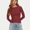 Lee Блуза 112355150 Червен Slim Fit за Жени цена