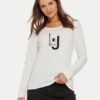 Liu Jo Sport Блуза TF4206 JS088 Бял Regular Fit за Жени цена