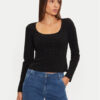 Marciano Guess Блуза 4BGP28 6283A Черен Slim Fit за Жени цена