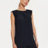 Max Mara Leisure Блуза Cambusa 24269460 Тъмносин Regular Fit за Жени цена