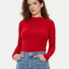 ONLY Блуза Emma 15180040 Червен Slim Fit за Жени цена