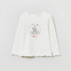 OVS Блуза Bambi 1625516 Бял Regular Fit за Момичета цена