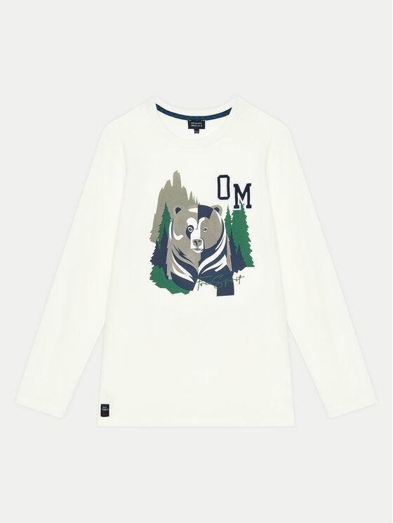 Original Marines Блуза DEA2613B Бял Regular Fit за Момчета цена